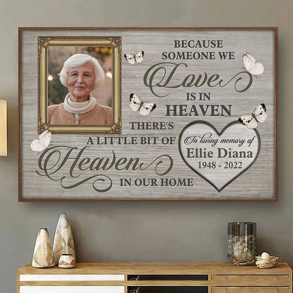 Memorial Personalized Custom Horizontal Poster