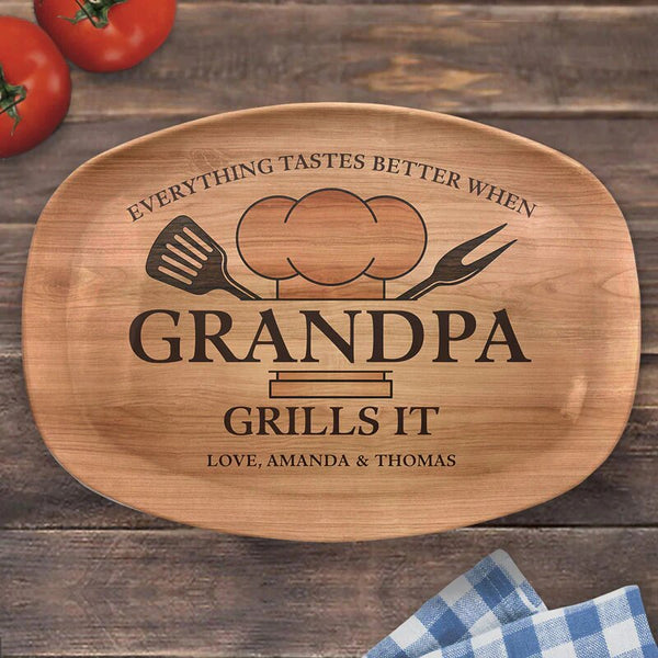 Everything Tastes Better When Grandpa Grills It