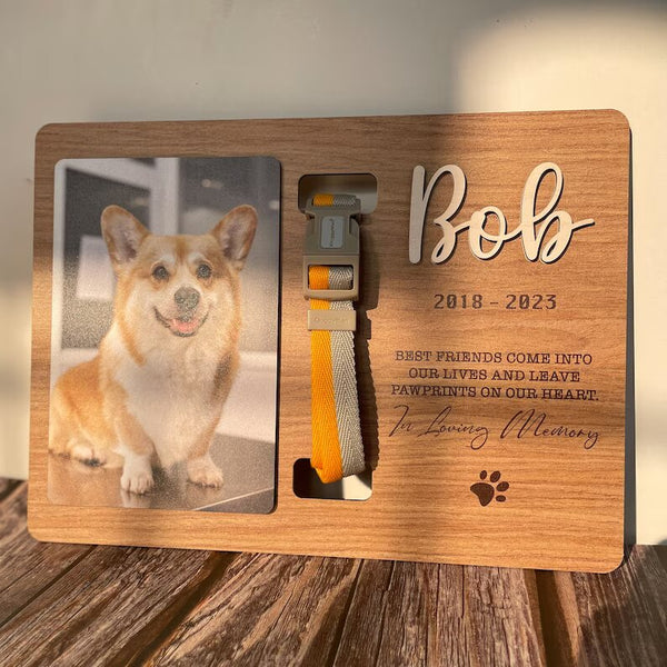 Dog Memorial Gifts With Collar Holder