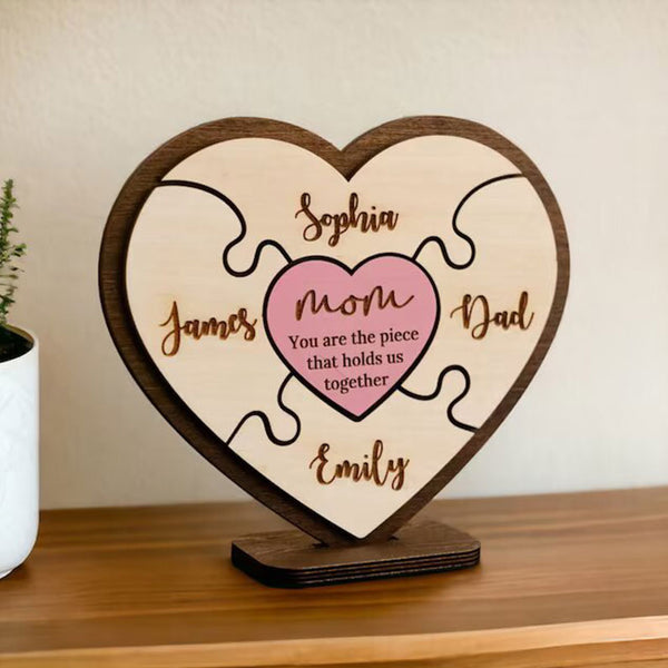 Mother's Day Puzzle Piece Sign - Small