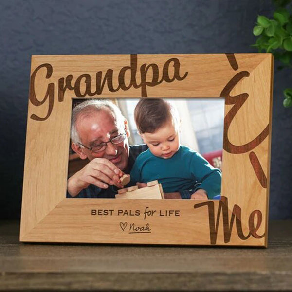 Grandpa & Me Picture Frame Gift for Papa