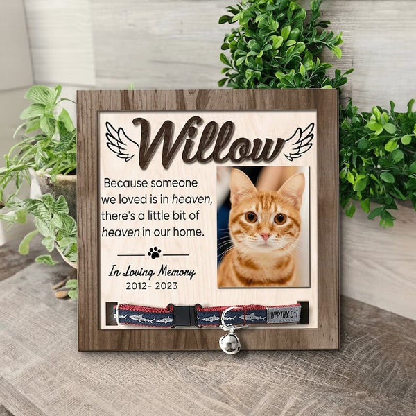 Custom Pet Memorial Frame Gift